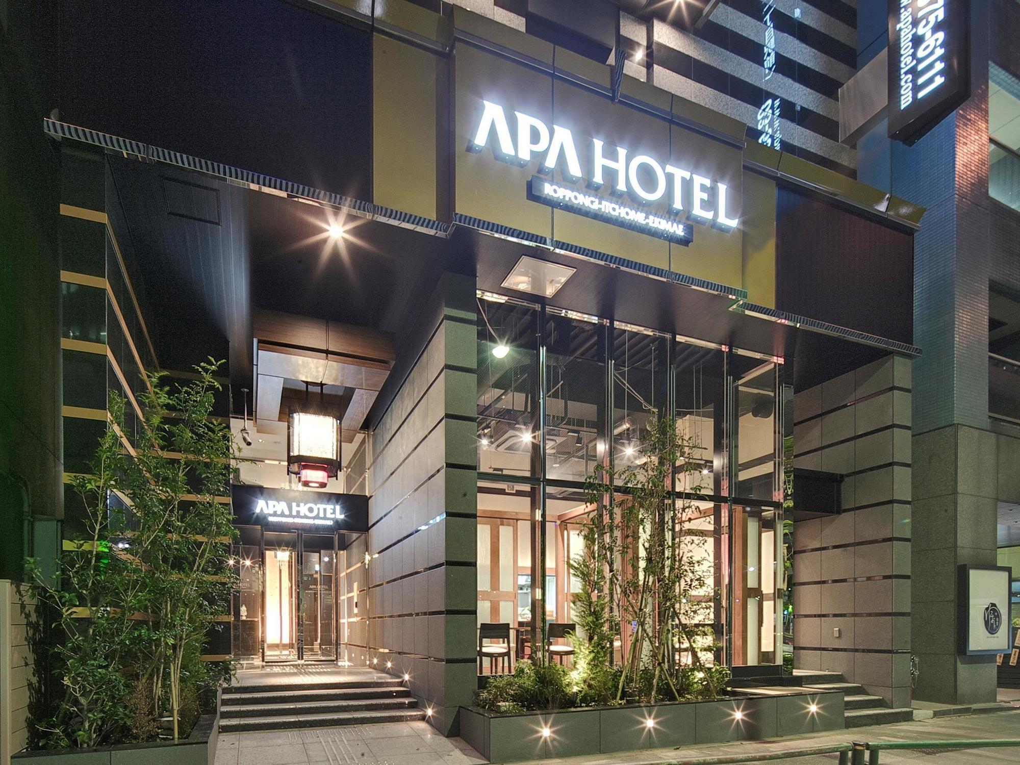 Apa Hotel Roppongi Itchome Ekimae Tokyo Bagian luar foto