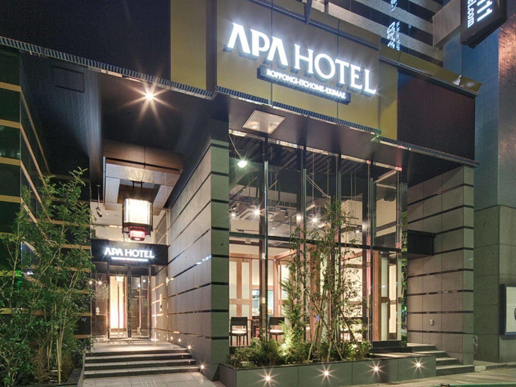 Apa Hotel Roppongi Itchome Ekimae Tokyo Bagian luar foto